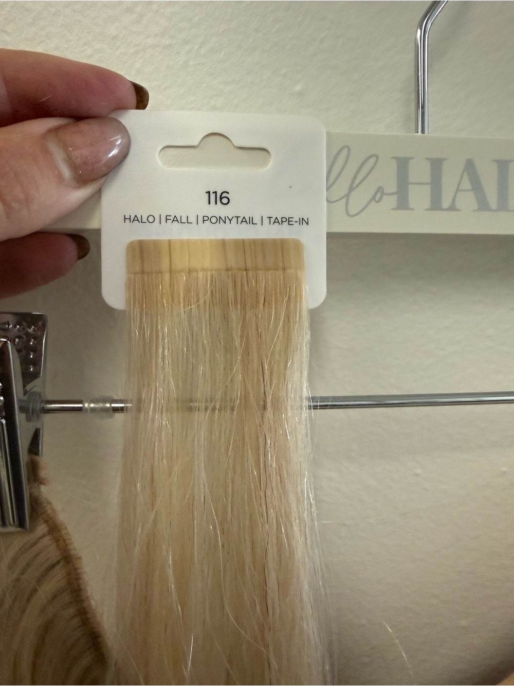 Original Halo Hair Couture 16” - Natural Light Blonde - Picture 7 of 7